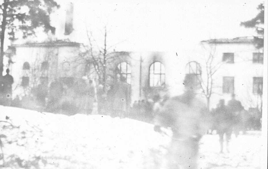 Festiviteten, brannen 5. januar 1950