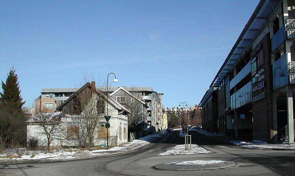 Roald Amundsens gate før Midtbyen utbygging