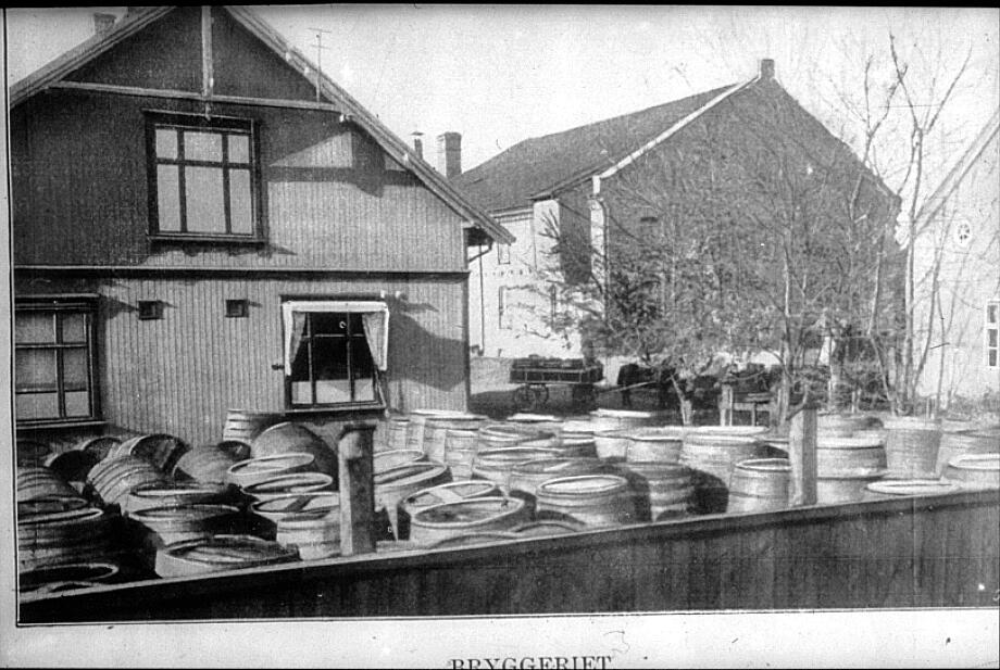 Tønnelager på Sarpsborg bryggeri