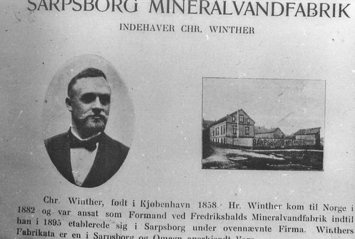 Sarpsborg mineralvandfabrik i Astrids gate 39