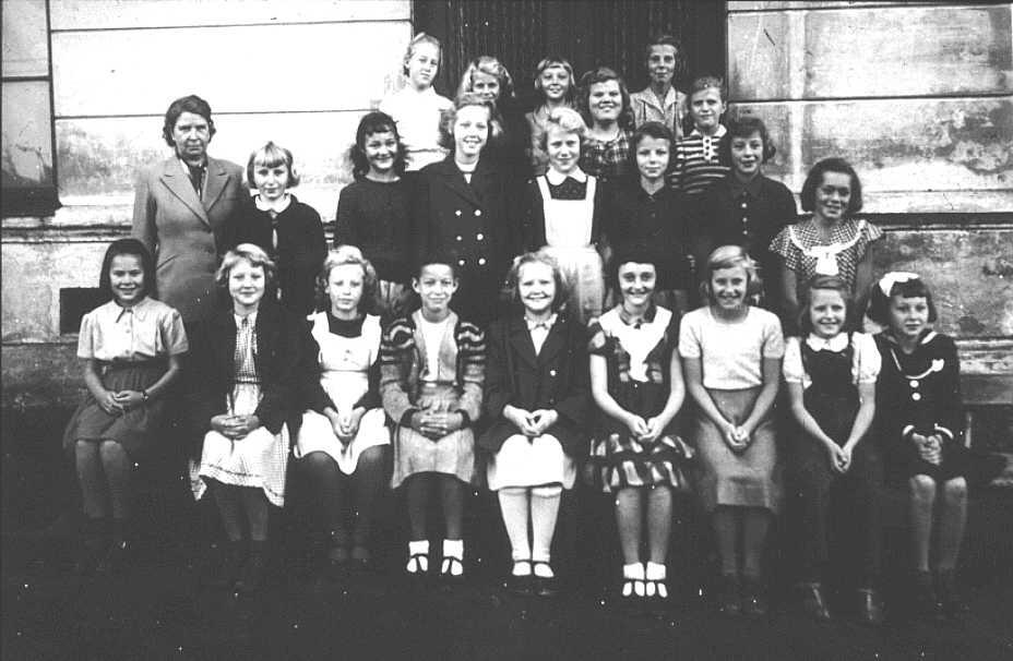 Sandesundsveien skole, 1950