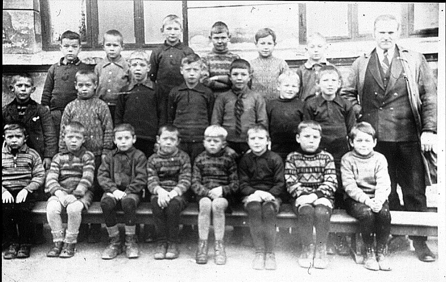 Sandesundsveien skole, 4.klasse, 1931