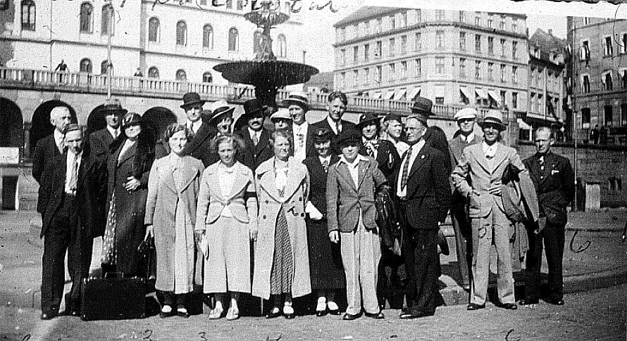 N.E.K.F.avd.31, tur til Oslo, 1934