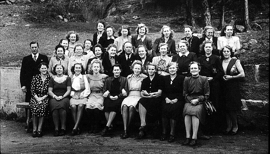 Norsk Papirarbeidforbunds kurs for kvinner, 1947