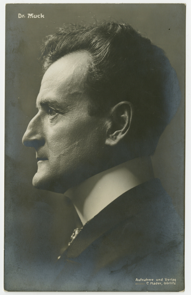 Portrett av Karl Muck.