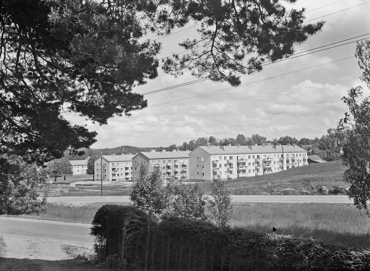 Fastigheter utmed Hantverksgatan, kv Smeden. 1950-tal.