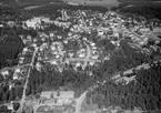 Flygfoto över Boxholm 1964.