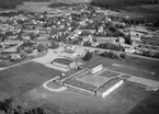 Flygfoto över Mantorp 1964.