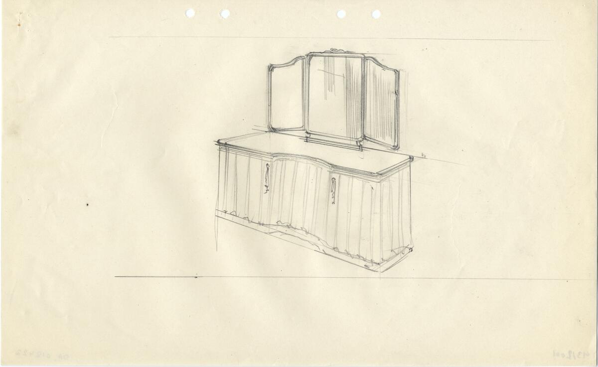 Sovrumsmöbler 88 st, skåp, sideboard, sekretärer, 47 st.