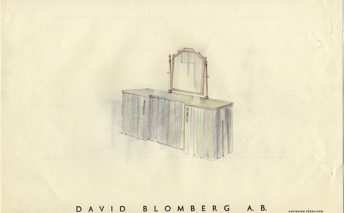 Sovrumsmöbler 88 st, skåp, sideboard, sekretärer, 47 st.