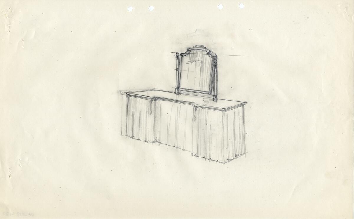 Sovrumsmöbler 88 st, skåp, sideboard, sekretärer, 47 st.