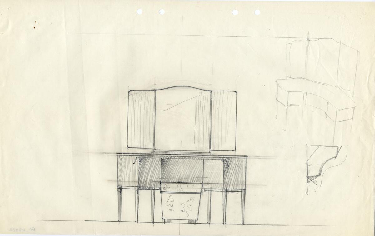 Sovrumsmöbler 88 st, skåp, sideboard, sekretärer, 47 st.