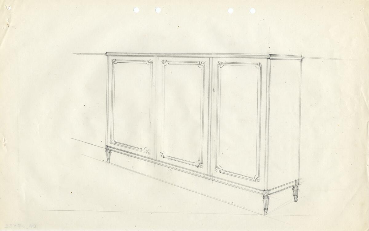 Sovrumsmöbler 88 st, skåp, sideboard, sekretärer, 47 st.