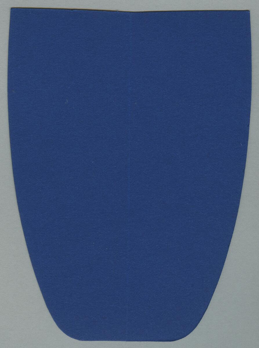 Skisser och mallar till en serie servisglas med rund optikkupa och kraftigt ben. Även ett tillverkningsschema från Kosta glasbruk är inkluderat.