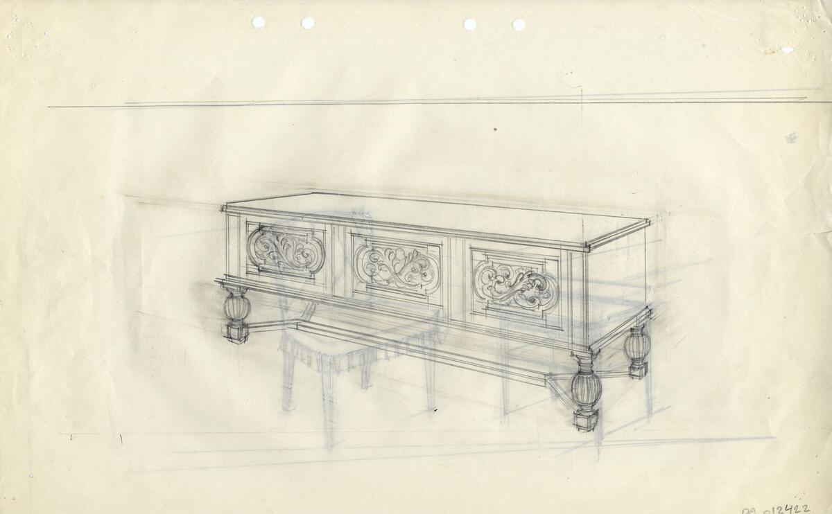 Sovrumsmöbler 88 st, skåp, sideboard, sekretärer, 47 st.