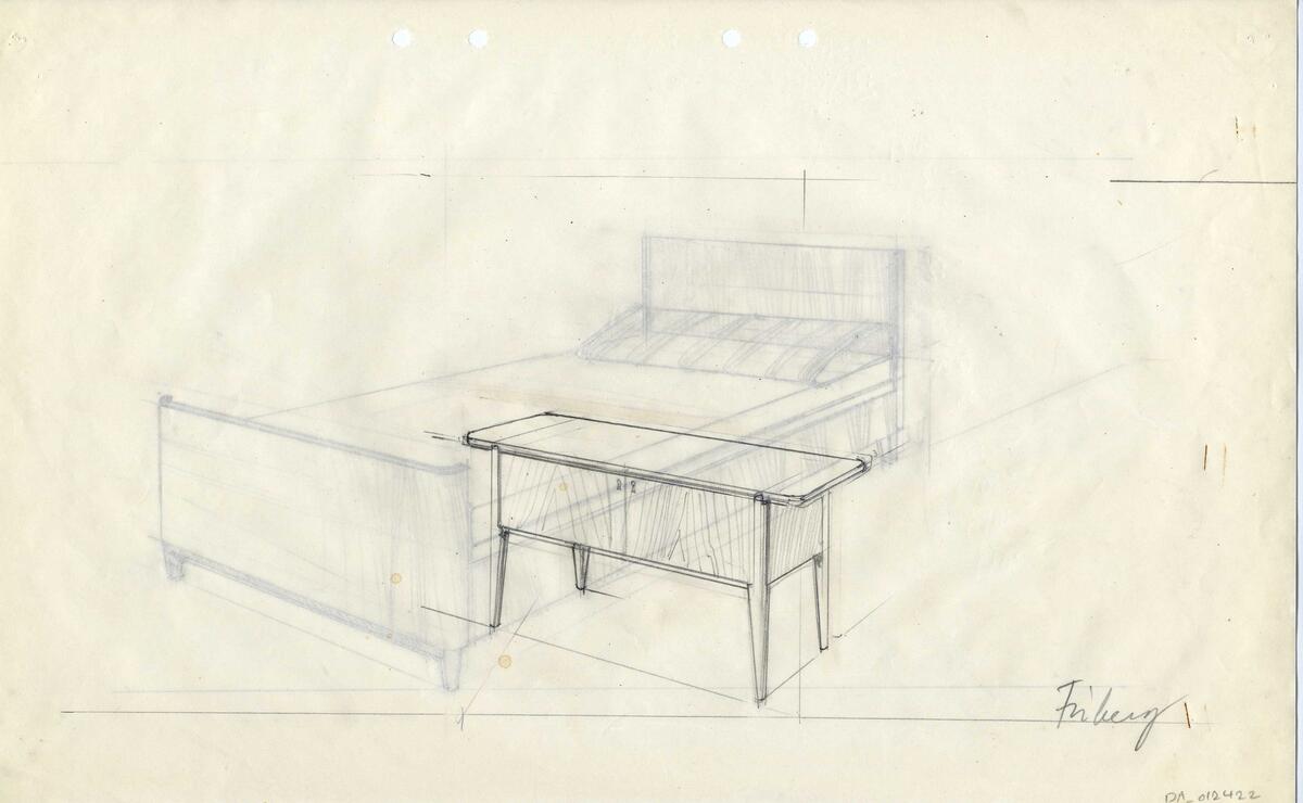 Sovrumsmöbler 88 st, skåp, sideboard, sekretärer, 47 st.