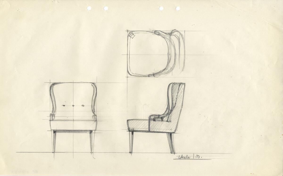 Sovrumsmöbler 88 st, skåp, sideboard, sekretärer, 47 st.