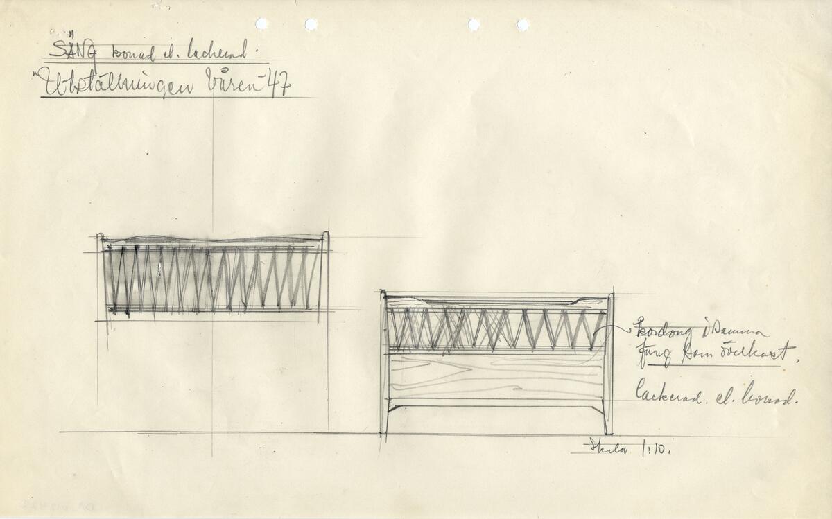 Sovrumsmöbler 88 st, skåp, sideboard, sekretärer, 47 st.