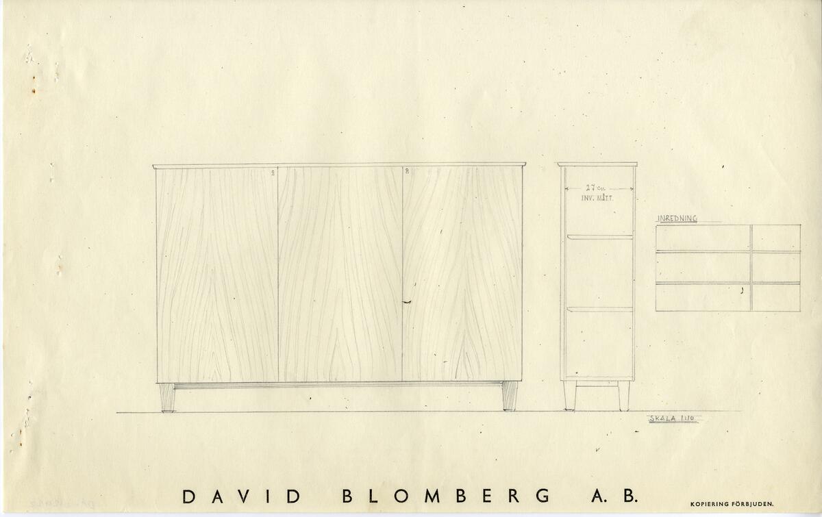 Sovrumsmöbler 88 st, skåp, sideboard, sekretärer, 47 st.