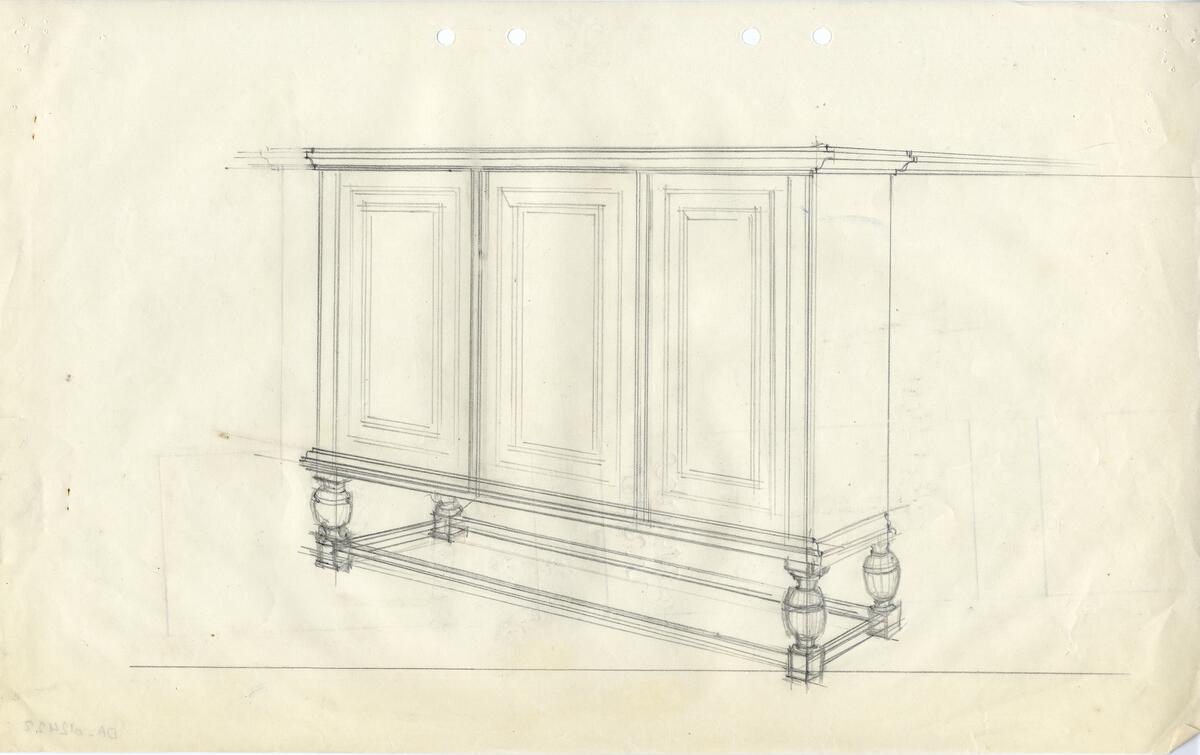 Sovrumsmöbler 88 st, skåp, sideboard, sekretärer, 47 st.