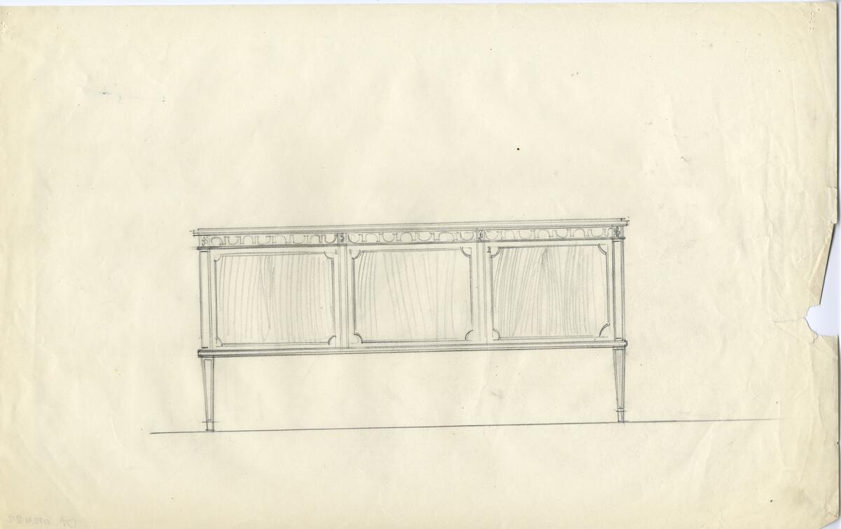 Sovrumsmöbler 88 st, skåp, sideboard, sekretärer, 47 st.