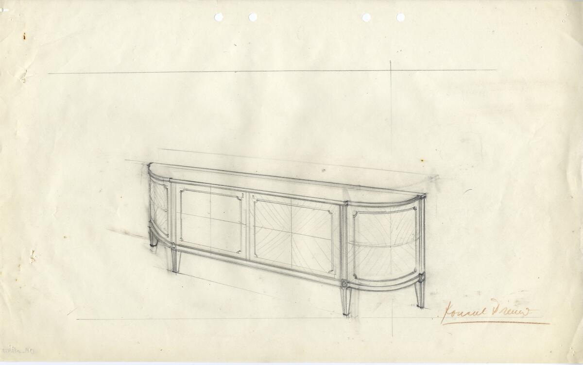Sovrumsmöbler 88 st, skåp, sideboard, sekretärer, 47 st.