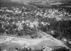 Flygfoto över Borensberg 1964.