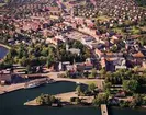 Vy över Motala 1964.