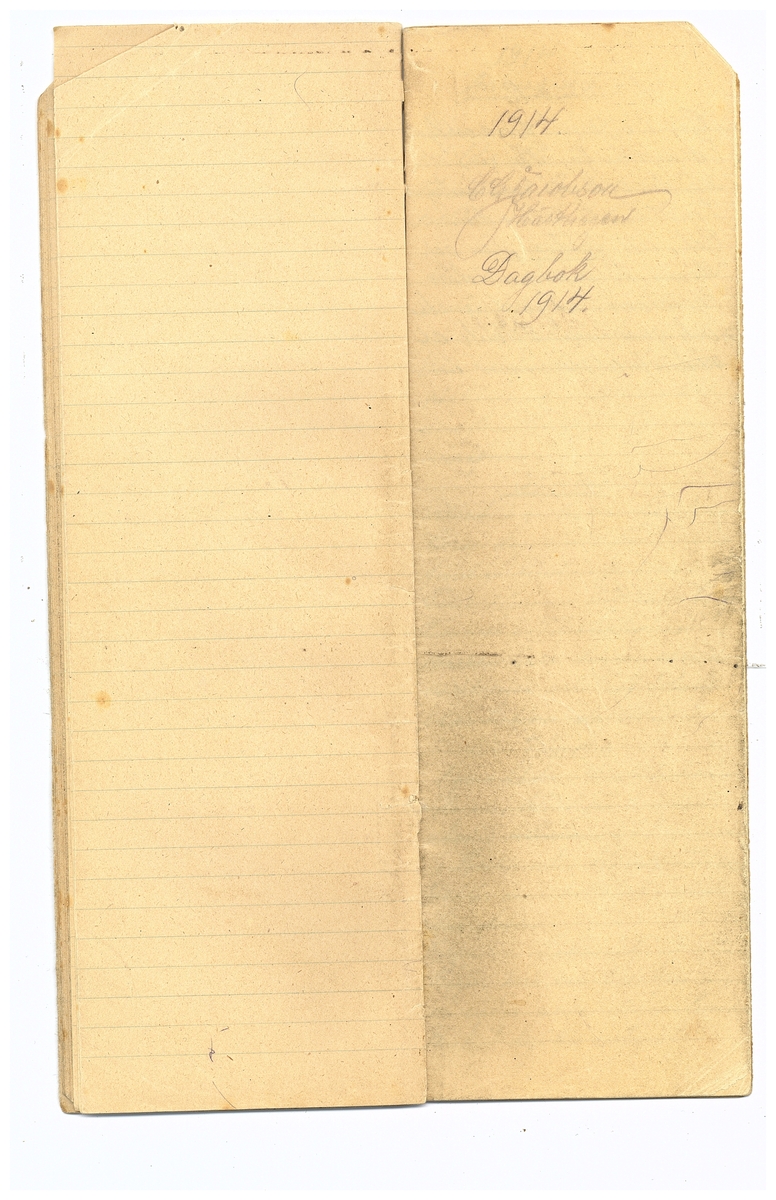 Gullereddagboken 1914 2