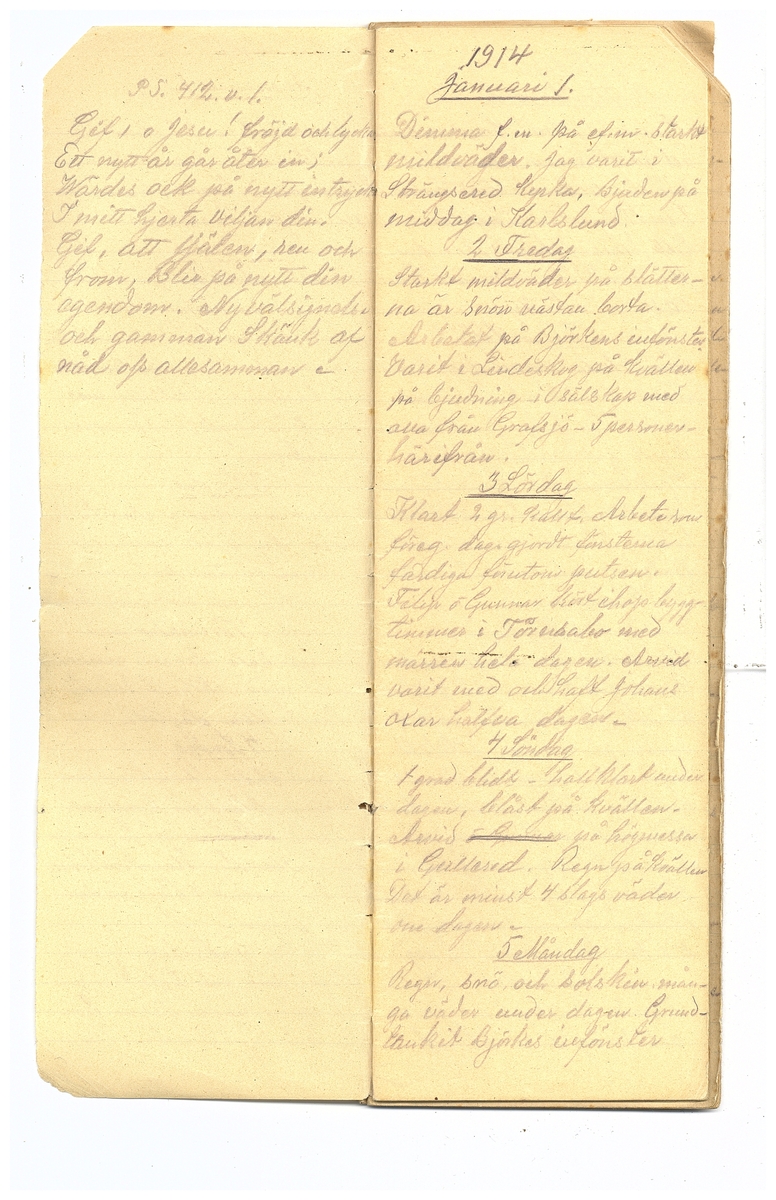 Gullereddagboken 1914 2