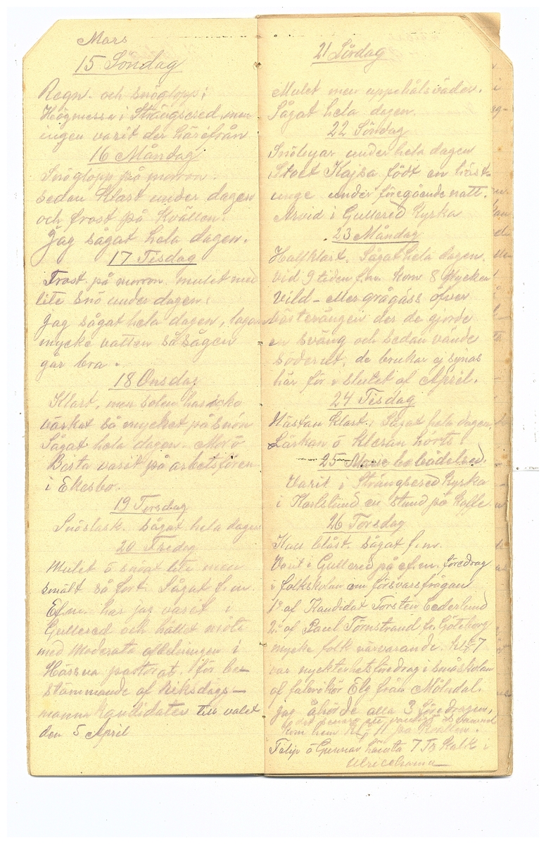 Gullereddagboken 1914 2