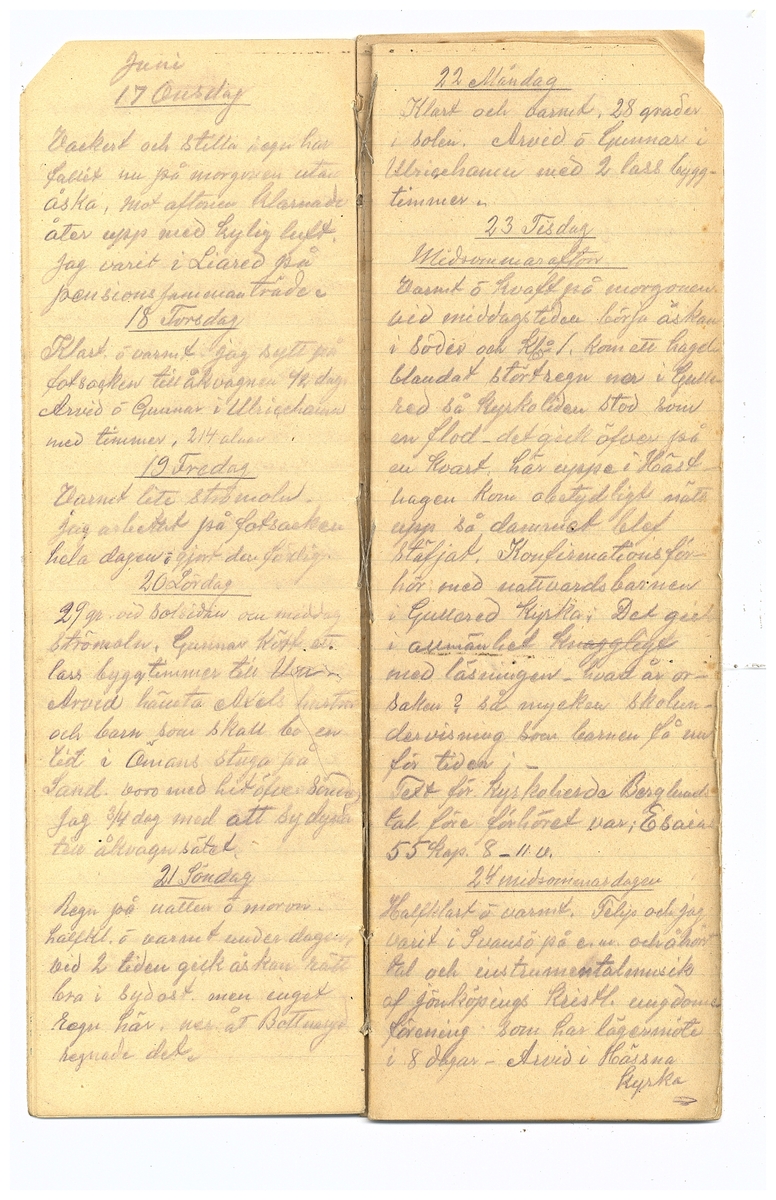 Gullereddagboken 1914 2