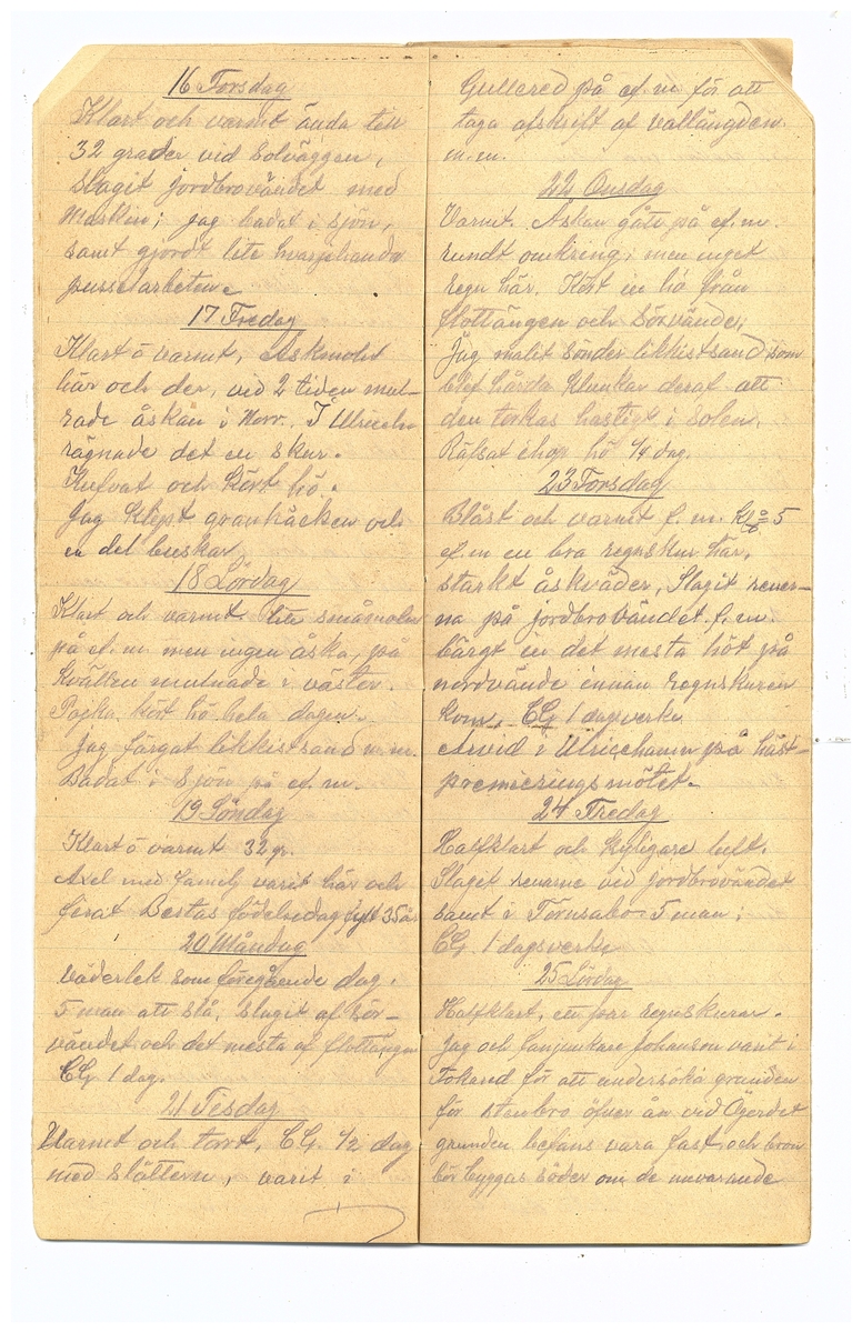 Gullereddagboken 1914 2