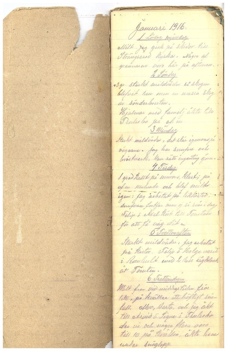 Gullereddagboken 1916 3