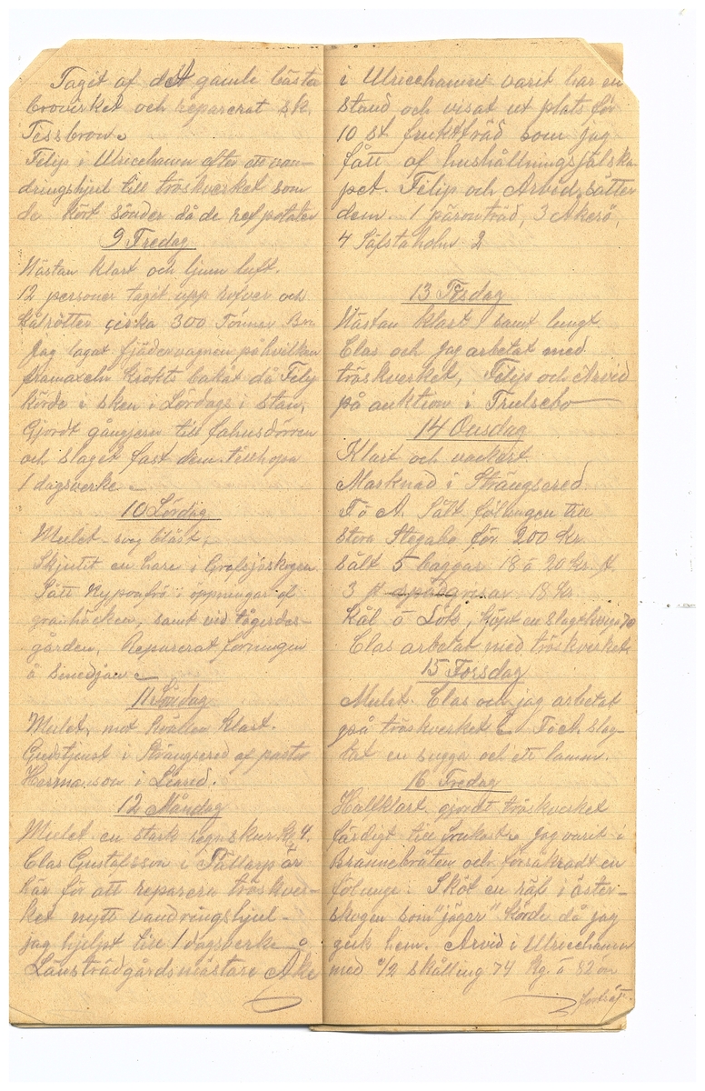 Gullereddagboken 1914 2