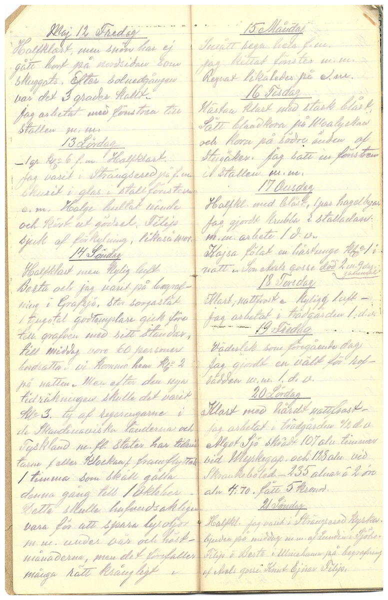 Gullereddagboken 1916 3