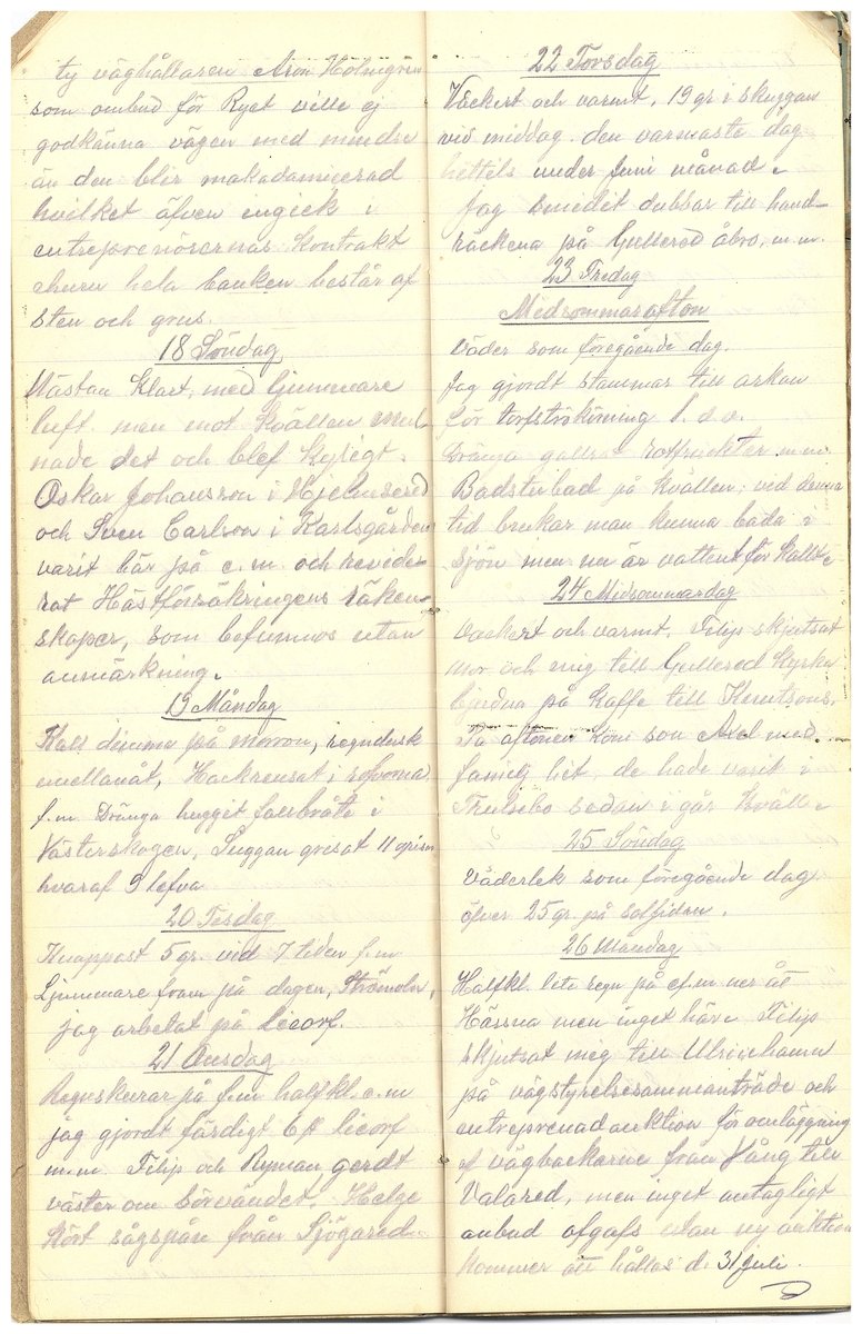 Gullereddagboken 1916 3