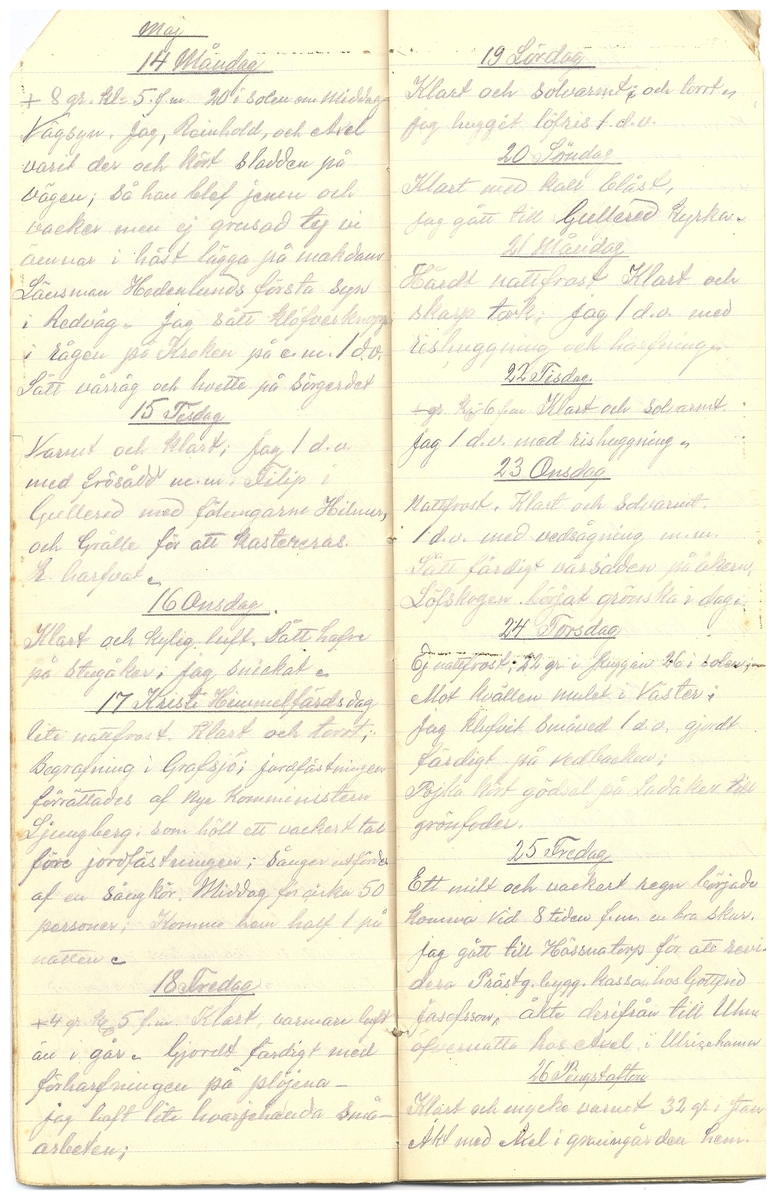 Gullereddagboken 1917 3