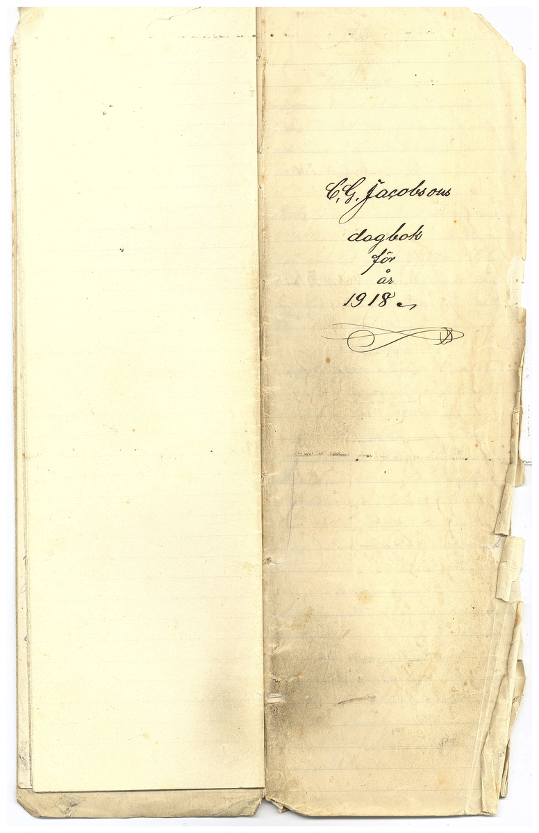 Gullereddagboken 1918 2
