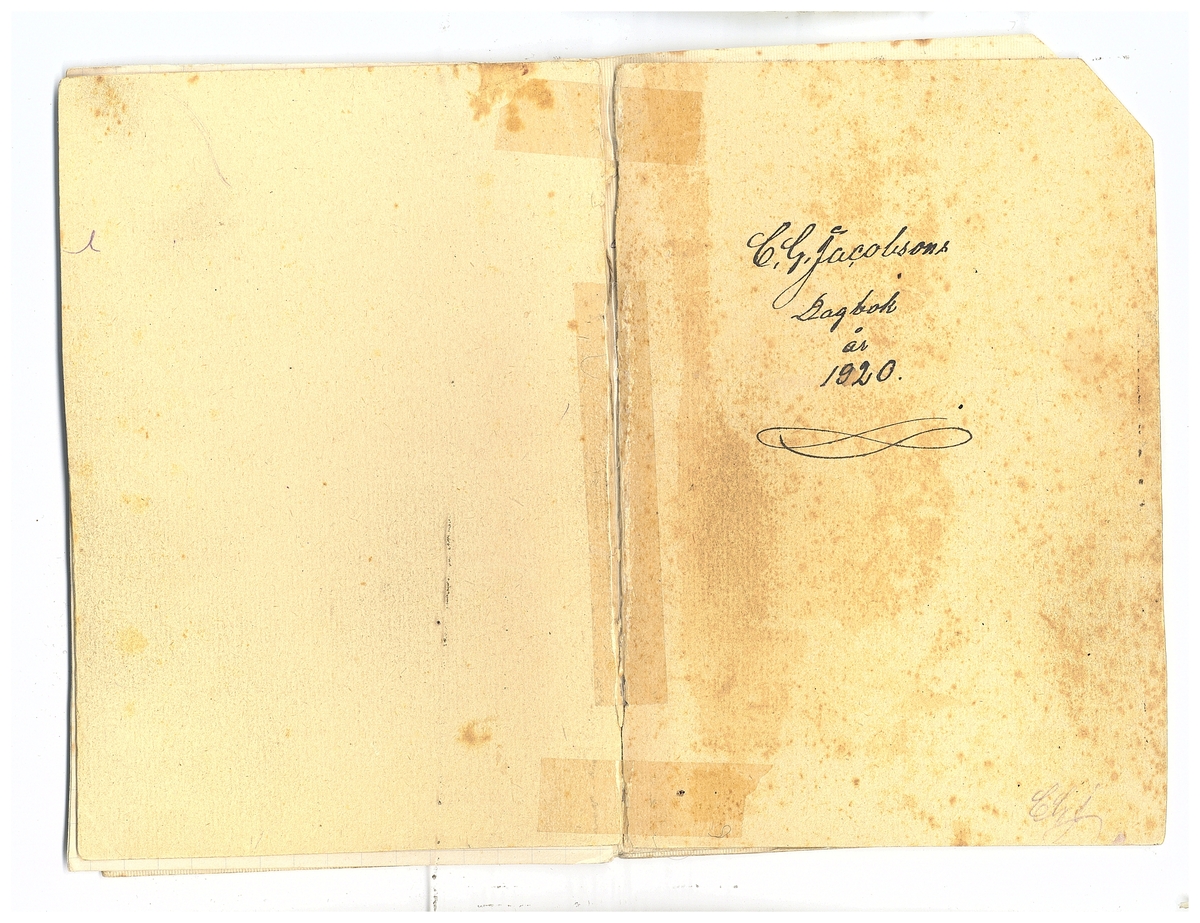 Gullereddagboken 1920 2