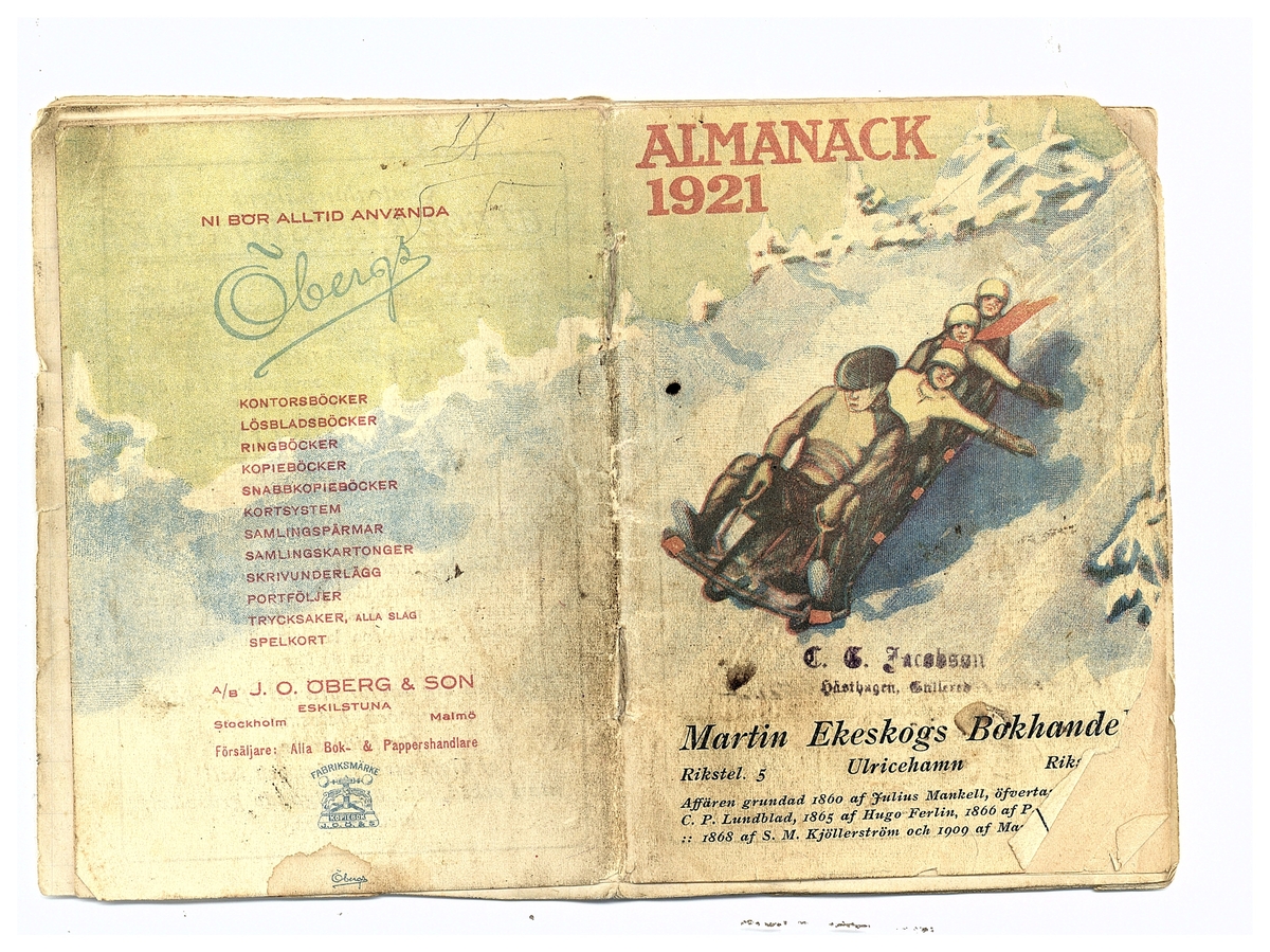 Gullereddagboken 1921