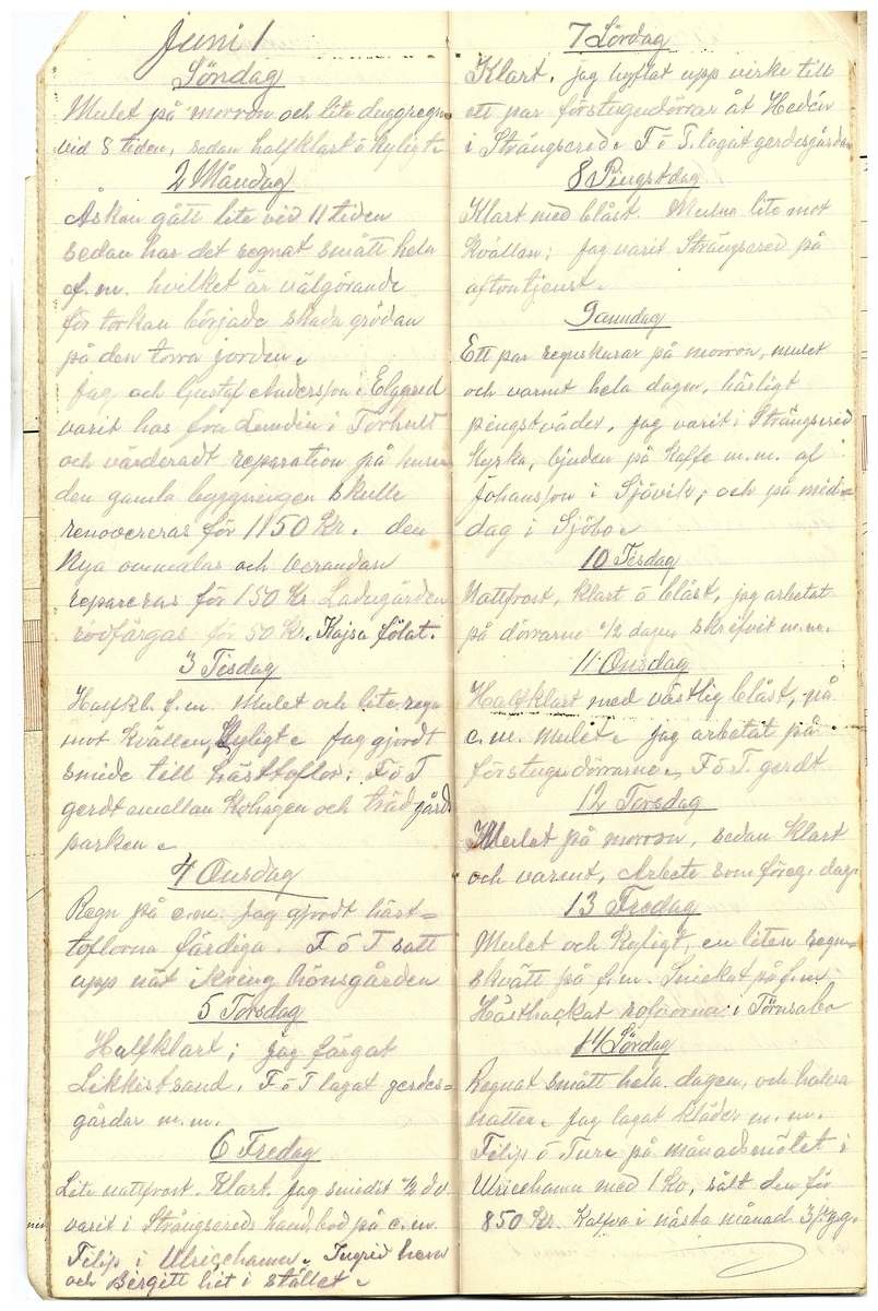 Gullereddagboken 1919 2
