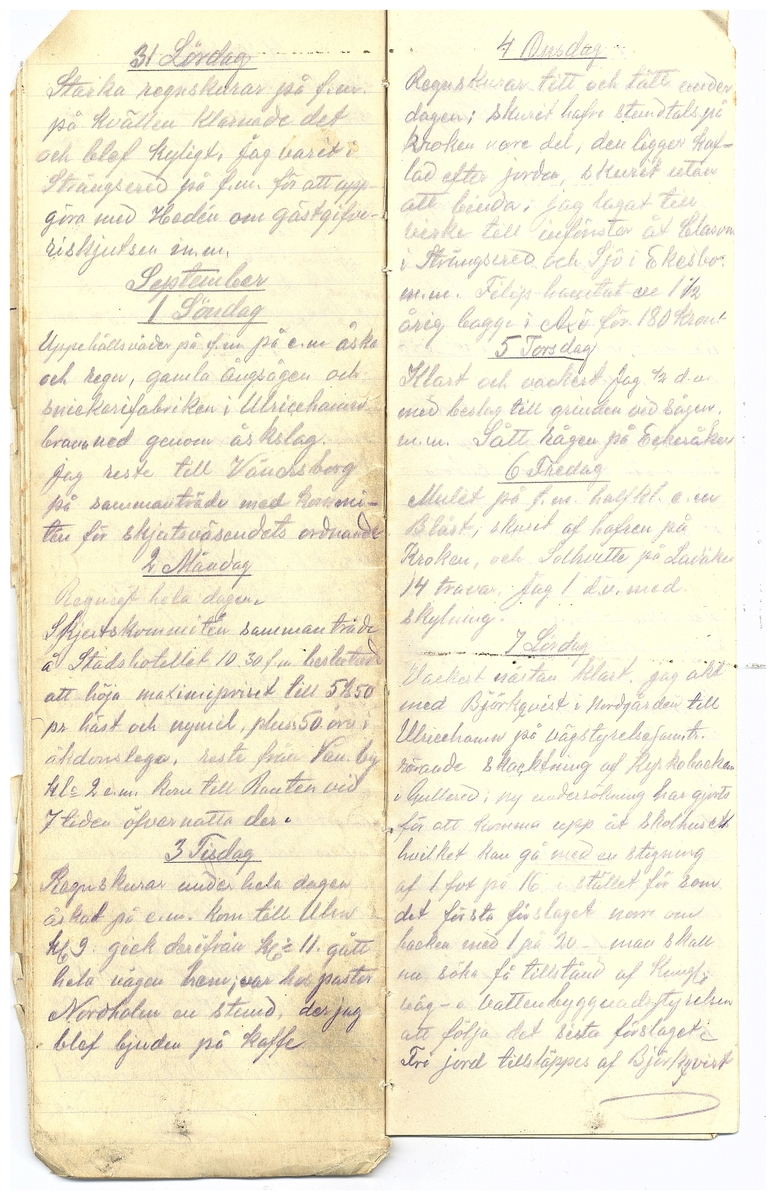 Gullereddagboken 1918 2
