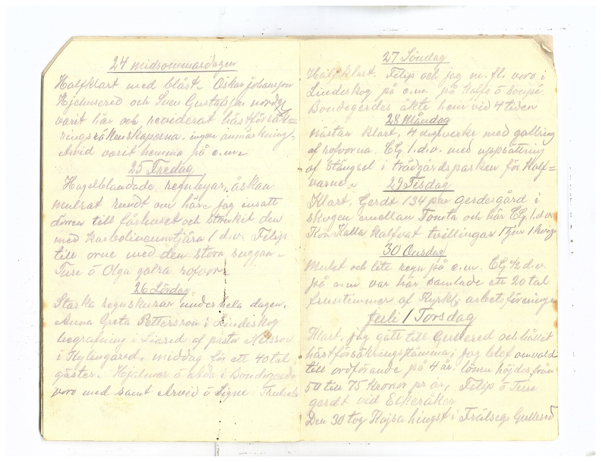 Gullereddagboken 1920 2