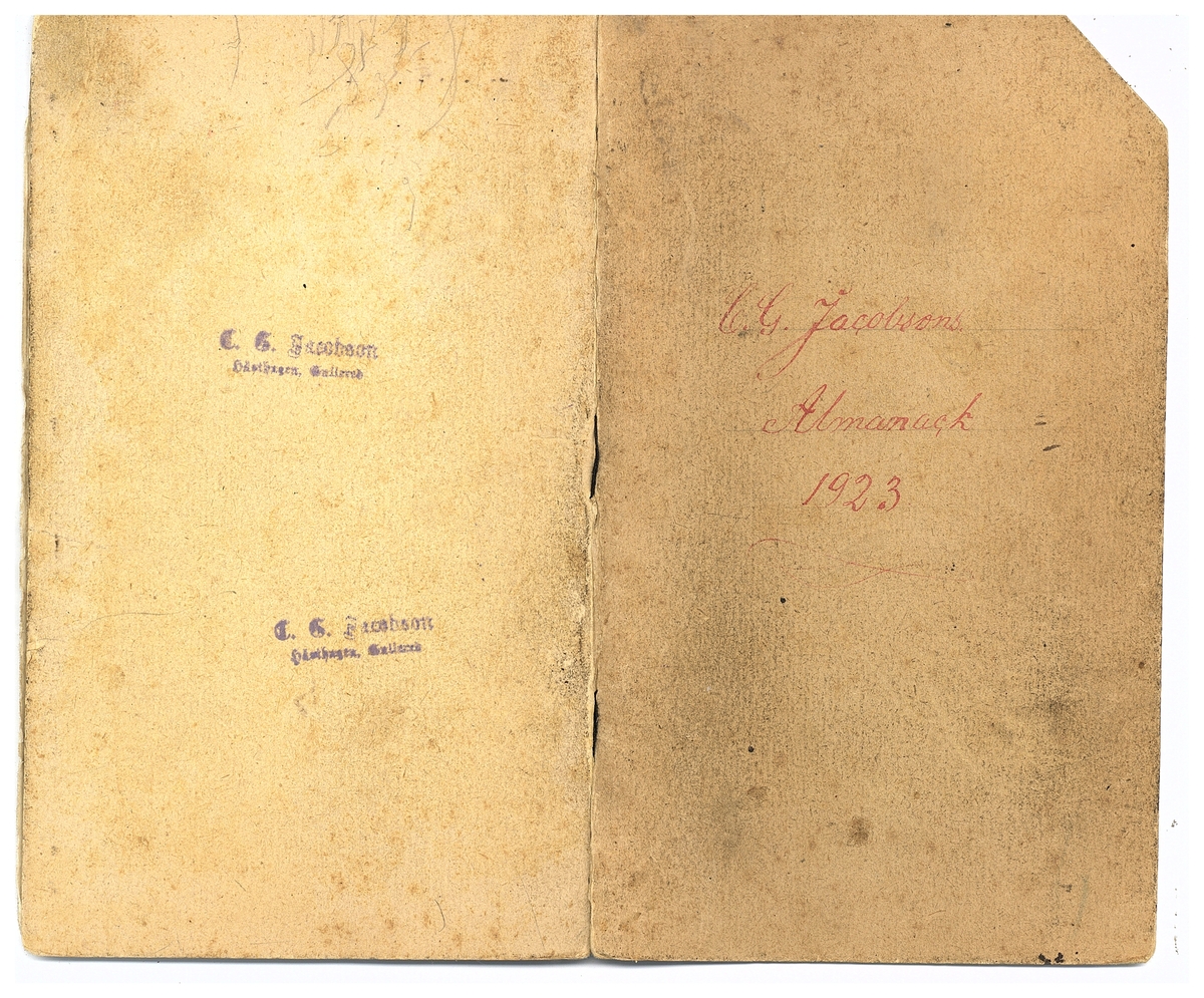 Gullereddagboken 1923 1
