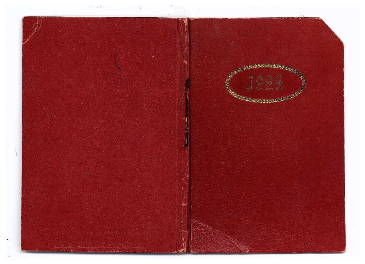 Gullereddagboken 1924 1