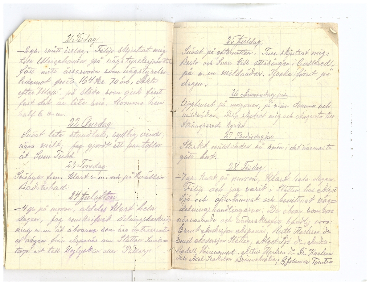 Gullereddagboken 1920 2