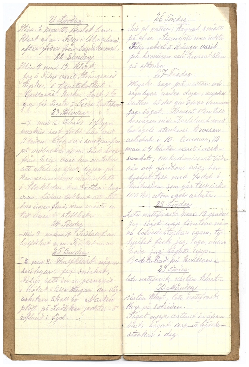 Gullereddagboken 1923 2