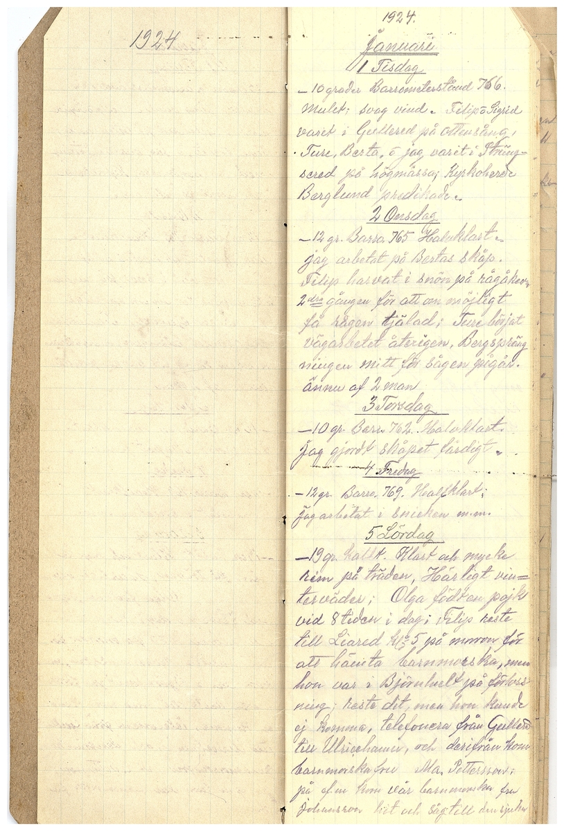 Gullereddagboken 1924 2