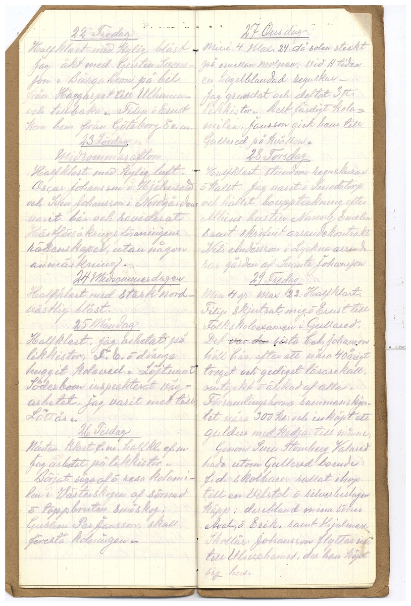 Gullereddagboken 1923 2